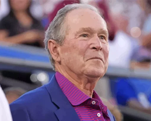 George Walker Bush Diamond Painting