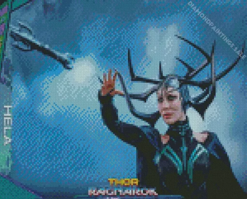Hela Goddess Of Death Diamond Painting