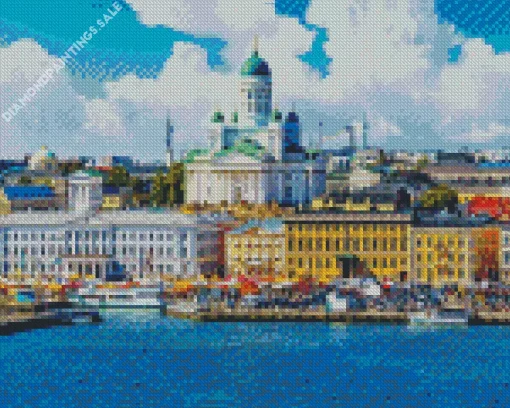 Helsinki Finland Diamond Painting