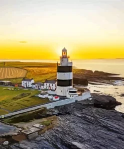 Hook Head Lighthouse Diamond Painting