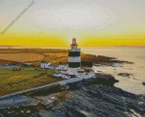 Hook Head Lighthouse Diamond Painting