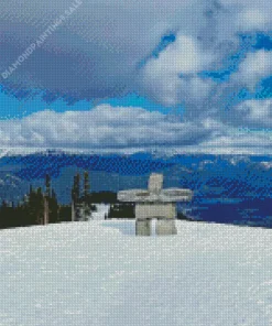 Inukshuk Whistler Diamond Painting