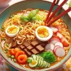 Japanese Ramen Bowl Diamond Painting