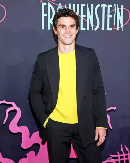KJ Apa Diamond Painting
