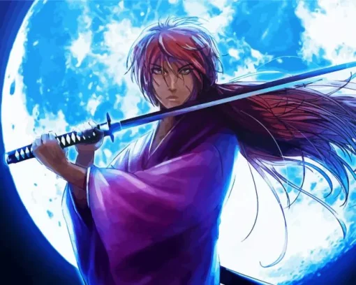 Kenshin Himura Diamond Painting
