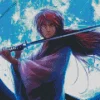 Kenshin Himura Diamond Painting