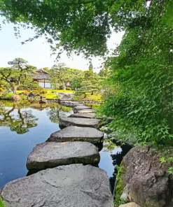 Kokoen Garden In Japan Diamond Painting