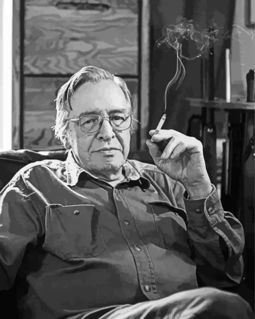Olavo de Carvalho Brazilian Philosopher Diamond Painting