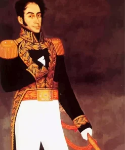 Simon Bolivar Diamond Painting