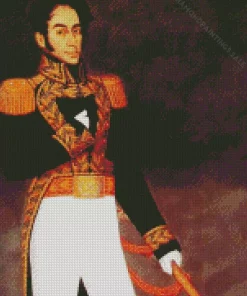 Simon Bolivar Diamond Painting