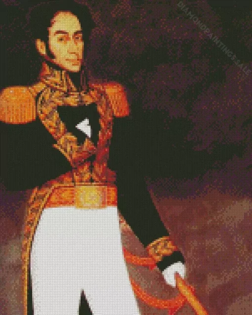 Simon Bolivar Diamond Painting