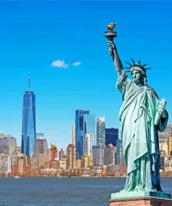 Statue of Liberty Diamond Painting