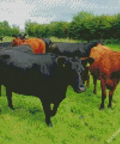 The Aberdeen Angus Diamond Painting