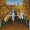 The Football Players by Henri Rousseau Diamond Painting
