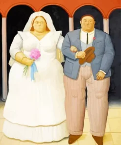 The Wedding Botero Diamond Painting