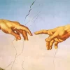 The Creation of Adam Diamond Painting