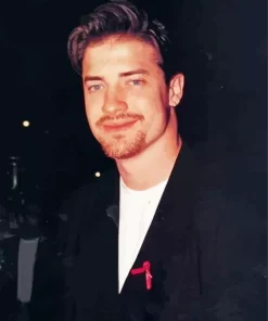Young Brendan Fraser Diamond Painting