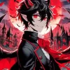 Anime Boy Vampire Diamond Painting