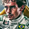 Ayrton Senna Diamond Painting