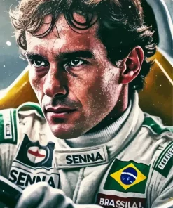 Ayrton Senna Diamond Painting