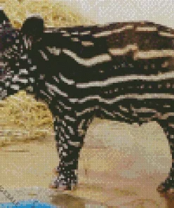 Baby Tapir Diamond Painting