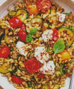 Barley Salad Diamond Painting
