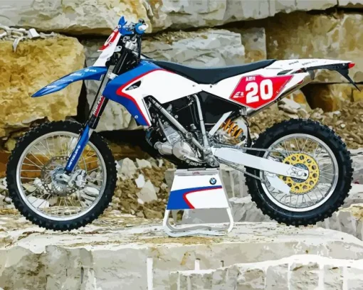 BMW Motocross Diamond Painting