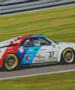 BMW Race Car Diamond Painting