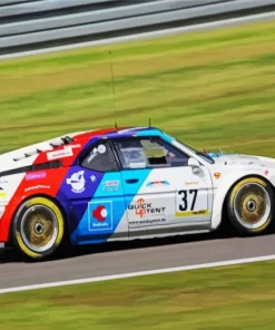 BMW Race Car Diamond Painting