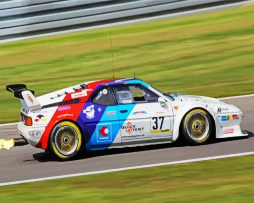 BMW Race Car Diamond Painting