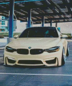 BMW Sand Color Diamond Painting