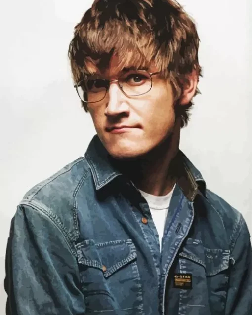 Bo Burnham Comedian Diamond Painting