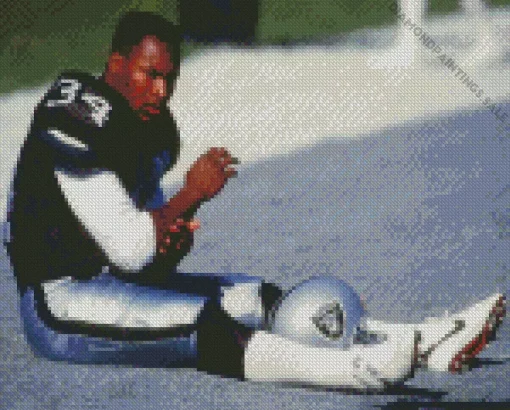 Bo Jackson Diamond Painting