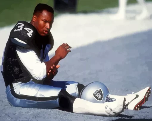 Bo Jackson Diamond Painting