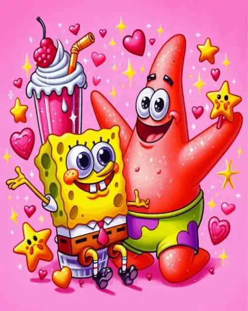 Bob and Patrick Diamond Painting