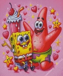 Bob and Patrick Diamond Painting
