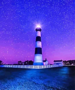 Bodie Island Lighthouse Diamond Painting