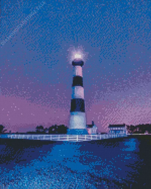 Bodie Island Lighthouse Diamond Painting