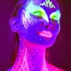 Body Art Neon Diamond Painting