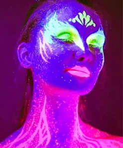 Body Art Neon Diamond Painting