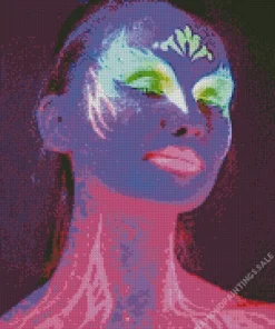 Body Art Neon Diamond Painting