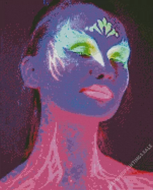 Body Art Neon Diamond Painting