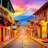 Bogota Colorful Houses Diamond Painting