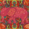 Bohemian Elephant Diamond Painting