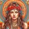 Bohemian Woman Diamond Painting