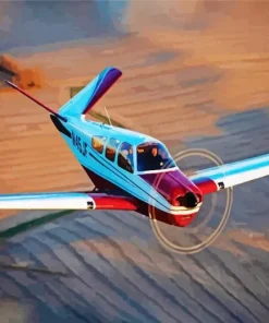 Bonanza Flying Diamond Painting