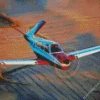 Bonanza Flying Diamond Painting