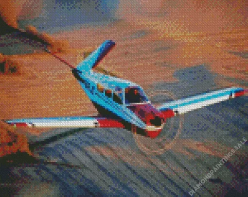 Bonanza Flying Diamond Painting