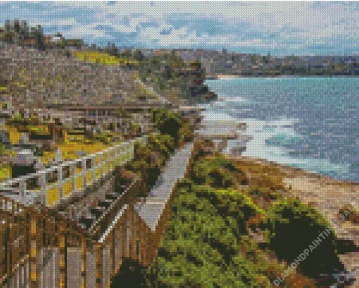 Bondi To Coogee Walk Australia Diamond Painting