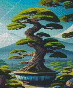 Bonsai Tree Diamond Painting